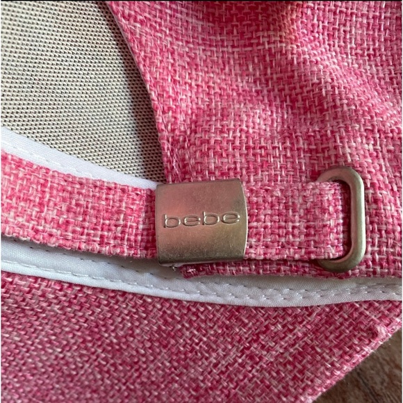 NWT Bebe OS Rhinestone logo cap - Picture 3 of 4